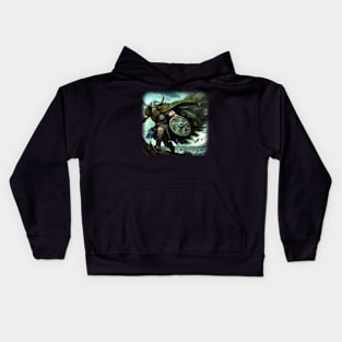 Viking warrior going to war Kids Hoodie